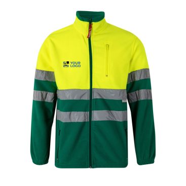 Casaco de trabalho unissexo, polar, refletor 280 g/m2 Velilla 