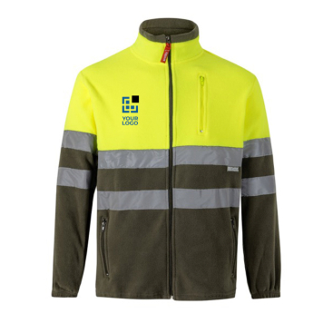 Casaco softshell de poliéster/elastano com refletor 280 g/m2 Velilla 