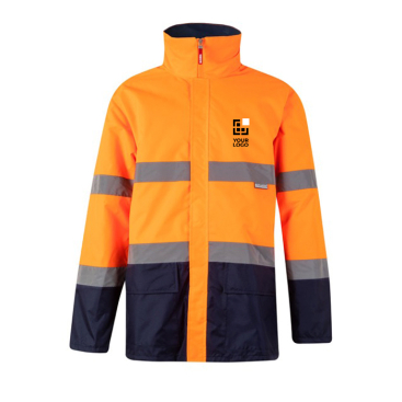 Parka de trabalho bicolor, poliéster com revestimento 190 g/m2 Velilla 