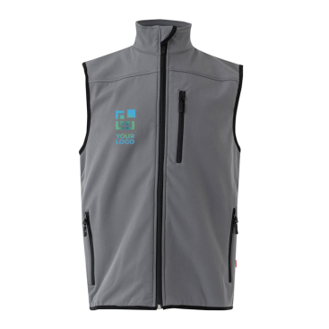 Colete de trabalho softshell, forro polar poliéster 280 g/m2 Velilla 