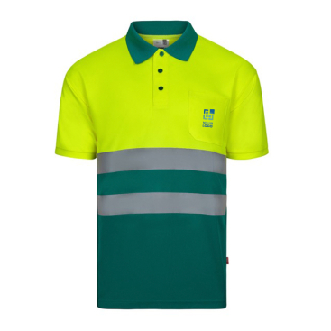 Polo de trabalho manga curta, unissexo 140 g/m2 Velilla 