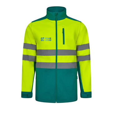 Casaco de trabalho softshell forro polar de poliéster 280 g/m2 Velilla 