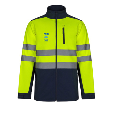 Casaco polar softshell poliéster/elastano extragrande 280 g/m2 Velilla 