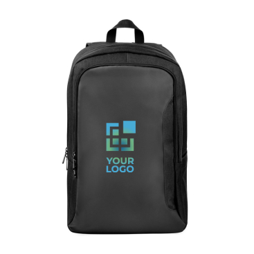 Mochila de poliéster reciclado hidrorrepelente para portátil 17,3