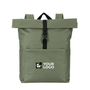 Mochila multiusos com fecho enrolável para portátil 17,3