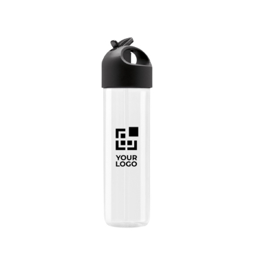 Original garrafa de desporto personalizada cor preto