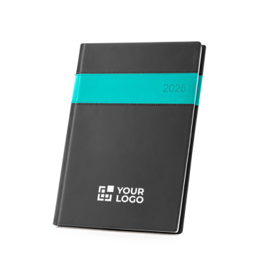 Agenda semanal com personalização em serigrafia ou relevo A5 Ontime