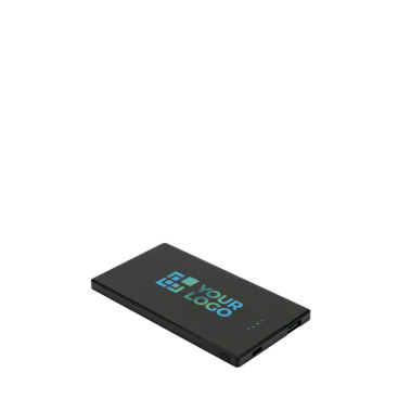 Powerbank fino e resistente de aço inoxidável 5000 mAh