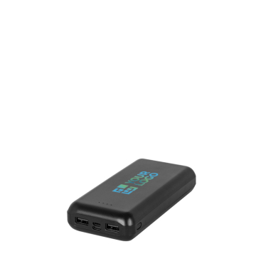 Powerbank ecológico com indicador de carga 20 000 mAh