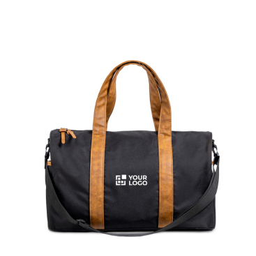 Saco de rPET resistente à água com fecho magnético e bolso