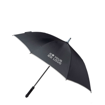 Guarda-chuva personalizado pongee 190T com detalhes coloridos Ø122 vista principal