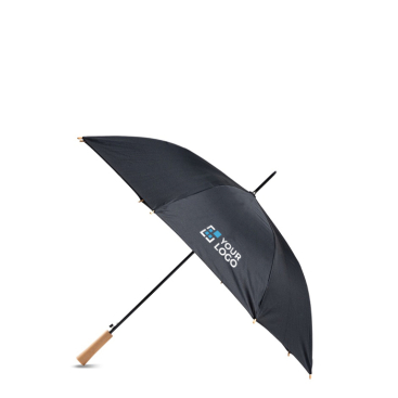 Guarda-chuva automático com punho de madeira de 8 painéis e Ø106