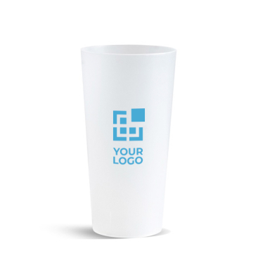 Copo reutilizável de plástico para festivais 600 ml