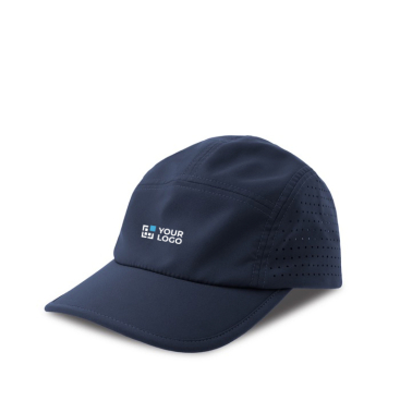Boné desportivo, poliéster reciclado, faixa antitranspirante 105 g/m2