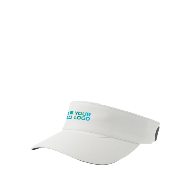 Viseira leve com banda elástica ajustável e tecido DryTech