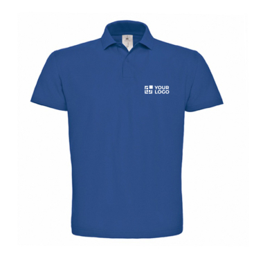 Polo de algodão piqué para homem com 2 botões 180 g/m2 B&C vista principal