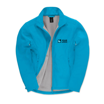 Casaco softshell elástico de poliéster para homem 300 g/m2 B&C vista principal