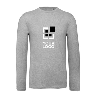 T-shirt de homem de manga comprida de algodão orgânico 140 g/m² B&C vista principal