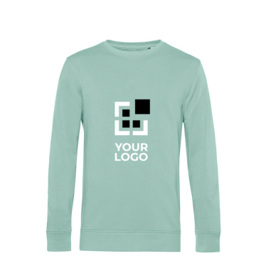 Sweatshirt de gola redonda de algodão orgânico 280 g/m2 B&C vista principal