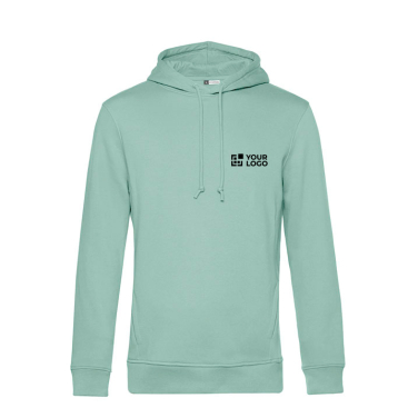 Sweatshirt moderna de algodão orgânico com capuz 280 g/m2 B&C