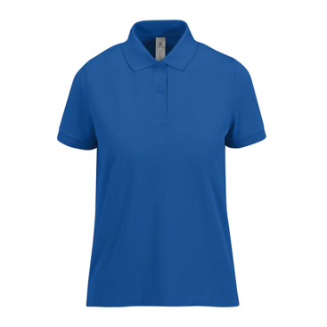 Polo clássico de algodão para mulher de manga curta 180 g/m2 B&C