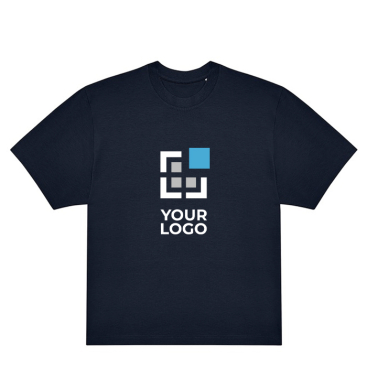 T-shirt oversize algodão sustentável tecido grosso 220 g/m2 B&C 