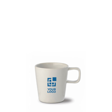 Caneca de cerâmica com pega quadrada na parte superior 180 ml vista principal