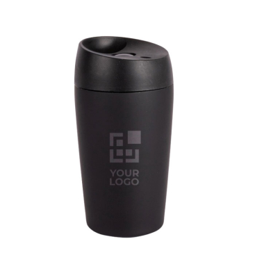Copo para levar personalizado unicolor compatível com cafeteiras 240 ml vista principal