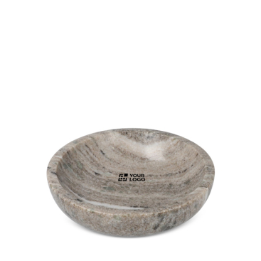 Elegante taça de mármore ideal para aperitivos ou uso decorativo