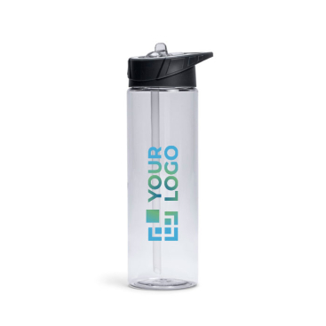 Garrafa de plástico sem BPA com palhinha incluída 700 ml vista principal