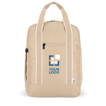 Mochila de rPET para portátil com funcionalidade de saco 15,6''