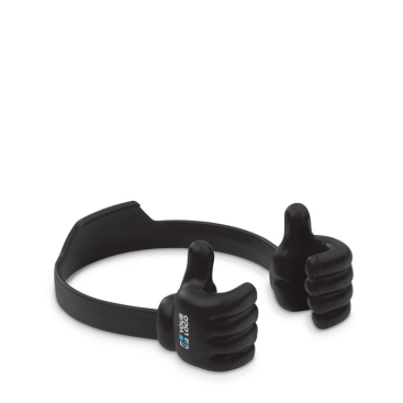 Suporte para telemóvel personalizado em forma de duas mãos a segurá-lo vista principal