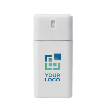 Spray antibacteriano com 62% de álcool com mecanismo de pressão vista principal