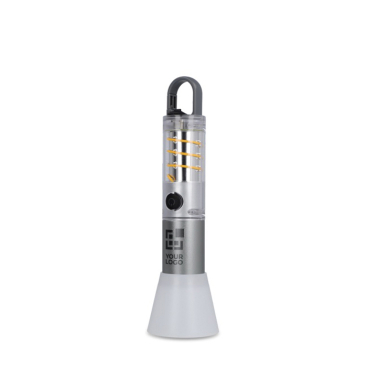 Lanterna de alumínio reciclado de luz LED com função de zoom