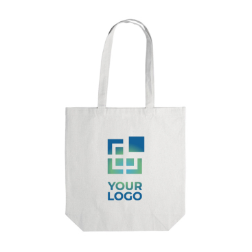 Saco de algodão personalizado com reforço OEKO-TEX de cores 280 g/m2 vista principal