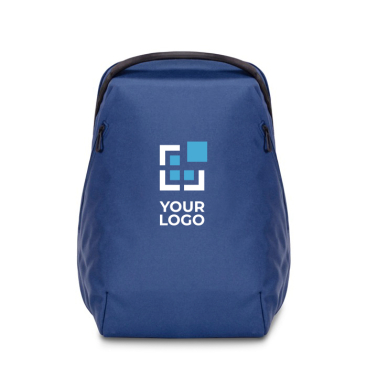 Mochila para portátil de RPET com bolsos laterais 15'' vista principal
