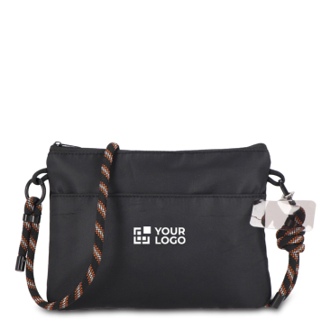 Bolsa tiracolo para levar artigos essenciais do quotidiano