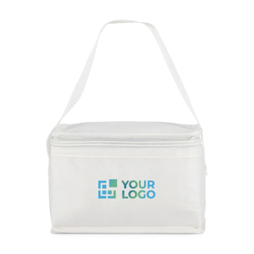 Saco térmico com forro de alumínio no interior para 6 latas