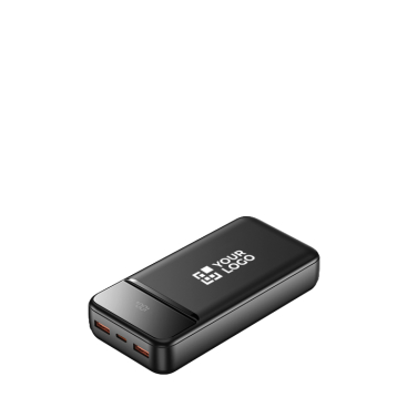 Powerbank compacto com carga rápida e ecrã LED 20 000 mAh