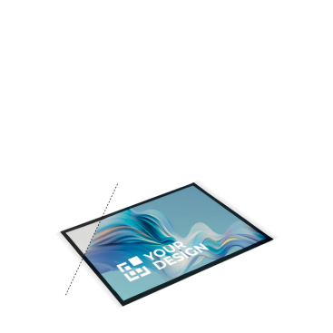 Capacho com base antideslizante totalmente personalizável 50 x 75 cm