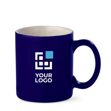 Caneca de cerâmica em várias cores com capacidade de 300ml vista principal