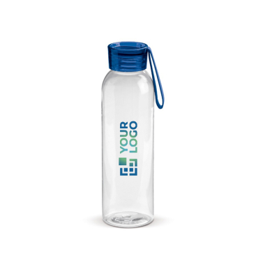 Garrafa de plástico com tampa e asa de transporte a cores 600ml vista principal