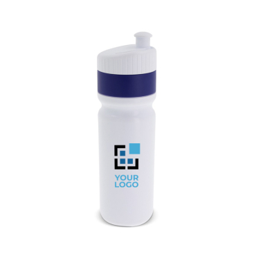 Bidão desportivo livre de BPA com bordo a cores feito na UE 750ml vista principal