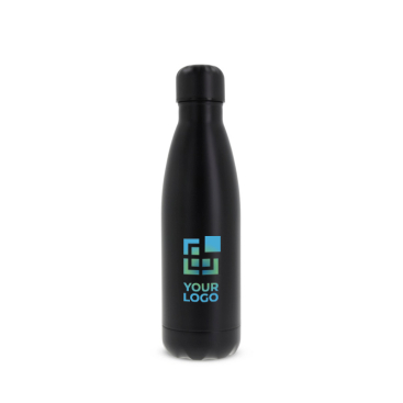 Garrafa de aço inoxidável em cores metalizadas 500ml vista principal