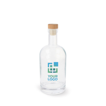 Garrafa sustentável feita de vidro, com tampa de FSC 750ml vista principal