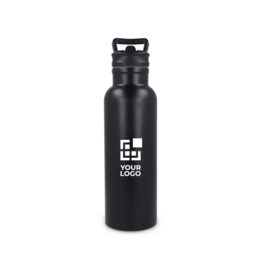 Garrafa térmica de aço inoxidável com bocal e pega a condizer 500 ml