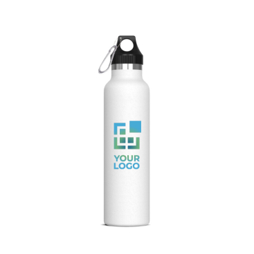 Garrafa de aço inoxidável 100% antifugas com mosquetão 650ml vista principal