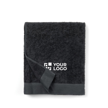 Toalha algodão e tencel grande personalizada