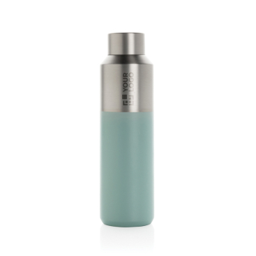 Garrafa térmica de aço reciclado com tampa antifugas 600 ml