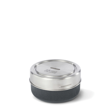 Lancheira de vidro com tampa de silicone antigotas Black+Blum 750 ml